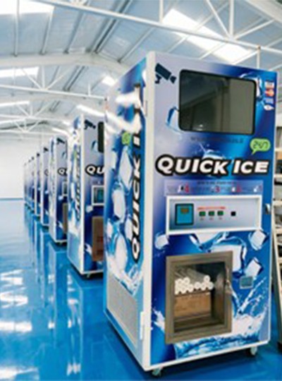automatic ice vending machine